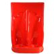Support universel debout pour 2 extincteurs de couleur rouge