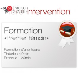 Formation première intervention "premier témoin"