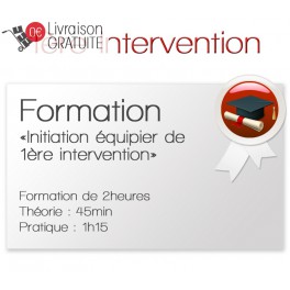 Formation première intervention "Initiation Equipier de 1ère intervention" en unité mobile