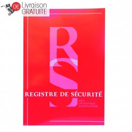 Registre de sécurité A4 édition complète