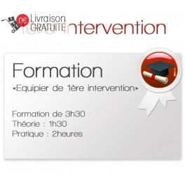 Formation première intervention "Equipier de 1ère intervention" en unité mobile