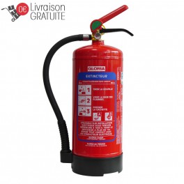 Extincteur à eau avec additif 6 Litres Gloria S 6 DL WB