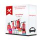 Pack d'extinction professionnel pour garagistes