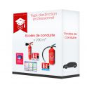 Pack d'extinction professionnel pour école de conduite