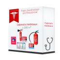 Pack d'extinction professionnel pour cabinet médical